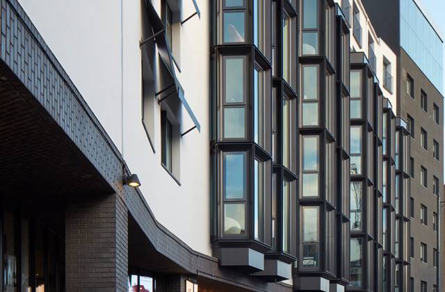 Exterior of building