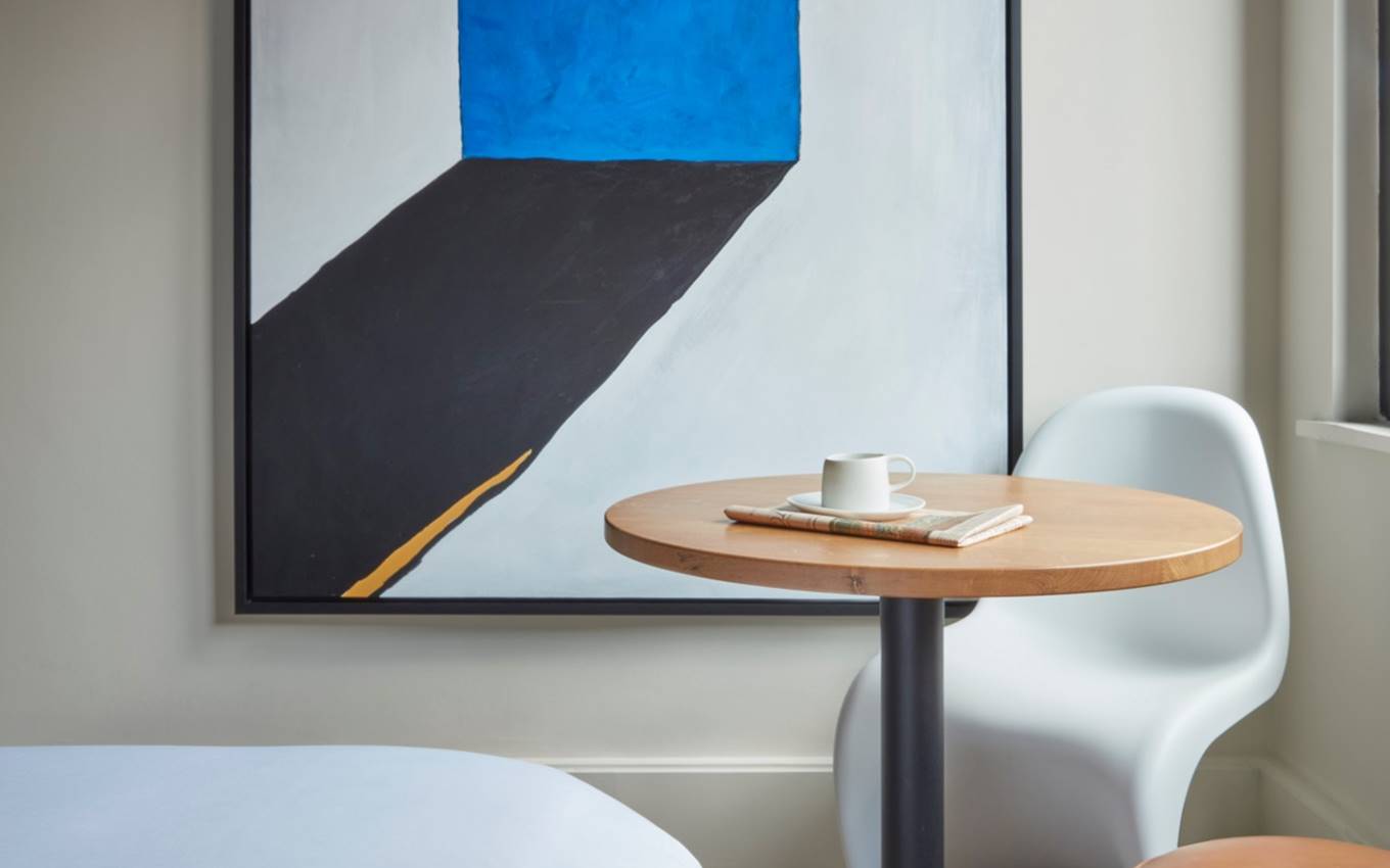 One Hundred Shoreditch Hotel bedroom