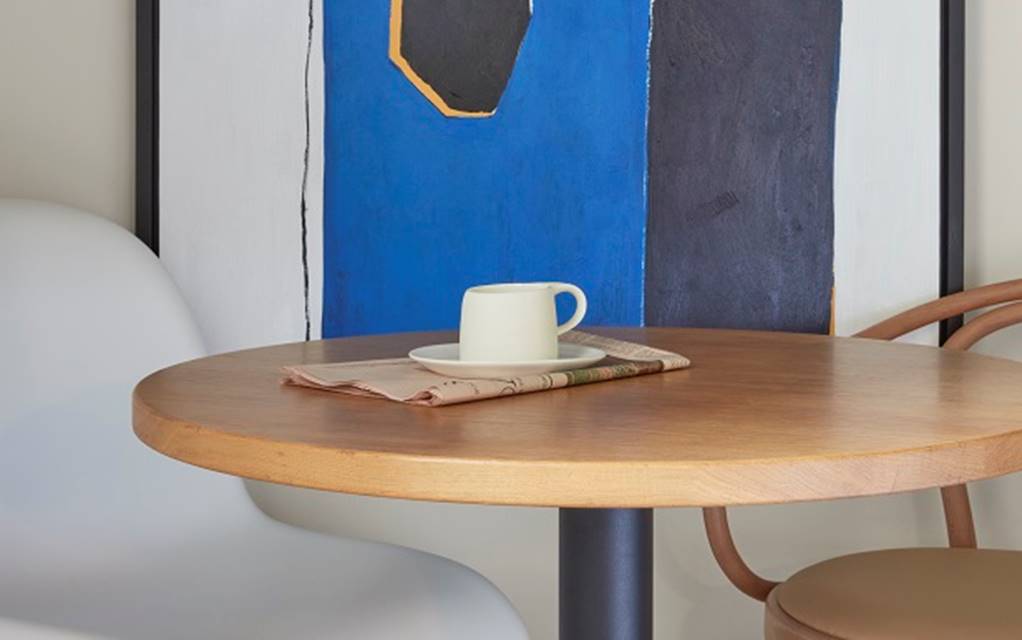 Coffee cup on a table